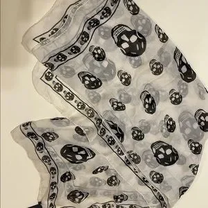 Alexander McQueen | Accessories | Alexander Mcqueen Skull Scarf In